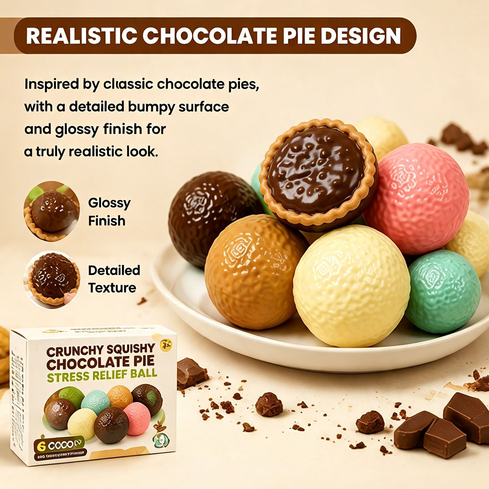 Desk Setup Gadgets - ASMR Crackle Sound Crunchy Chocolate Pie