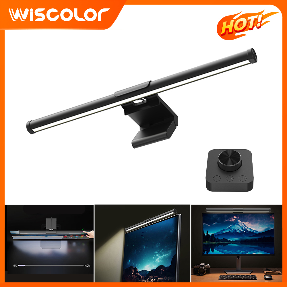 Desk Setup Home Office - Setup Smart Wifi RGB Monitor Light
