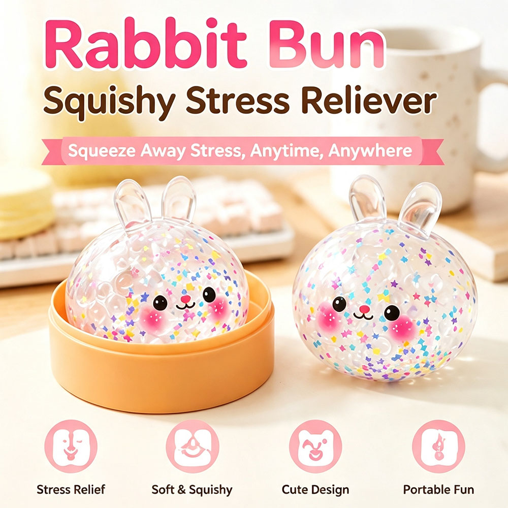 ASMR Tacky Texture Kawaii Bunn - đánh giá và giá Desk Setup Gadgets