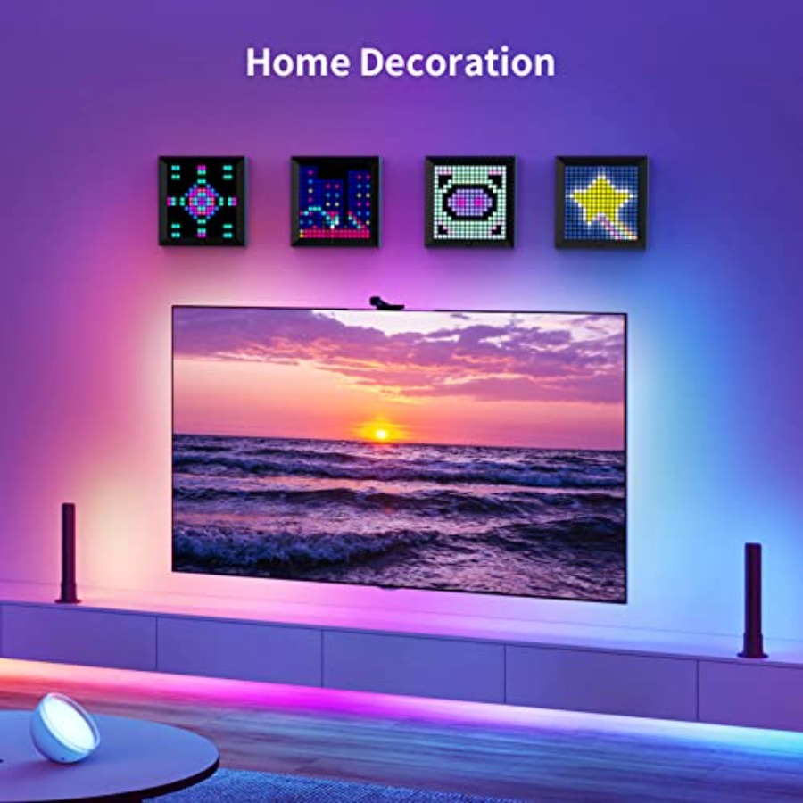 LED Light Pixel Display Panel  - đánh giá và giá Desk Setup Gaming