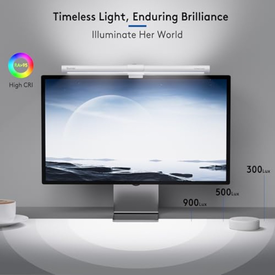 Monitor Light Bar with Remote, - đánh giá và giá Desk Setup Home Office