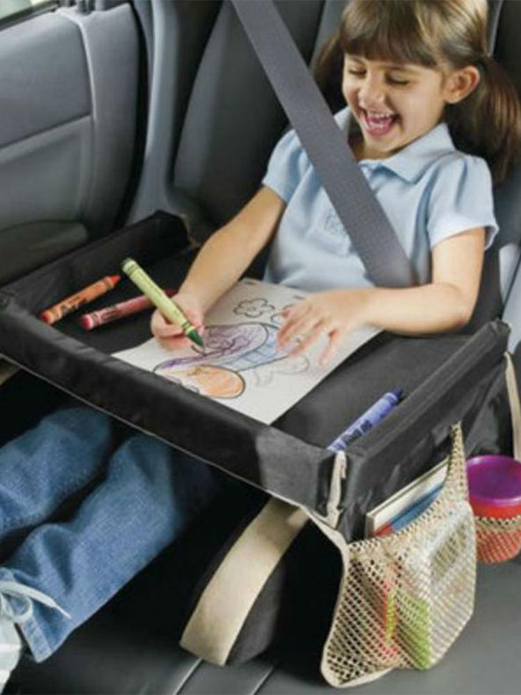 Car Seat Tray For Kids Foldabl - đánh giá và giá Desk Setup Girl
