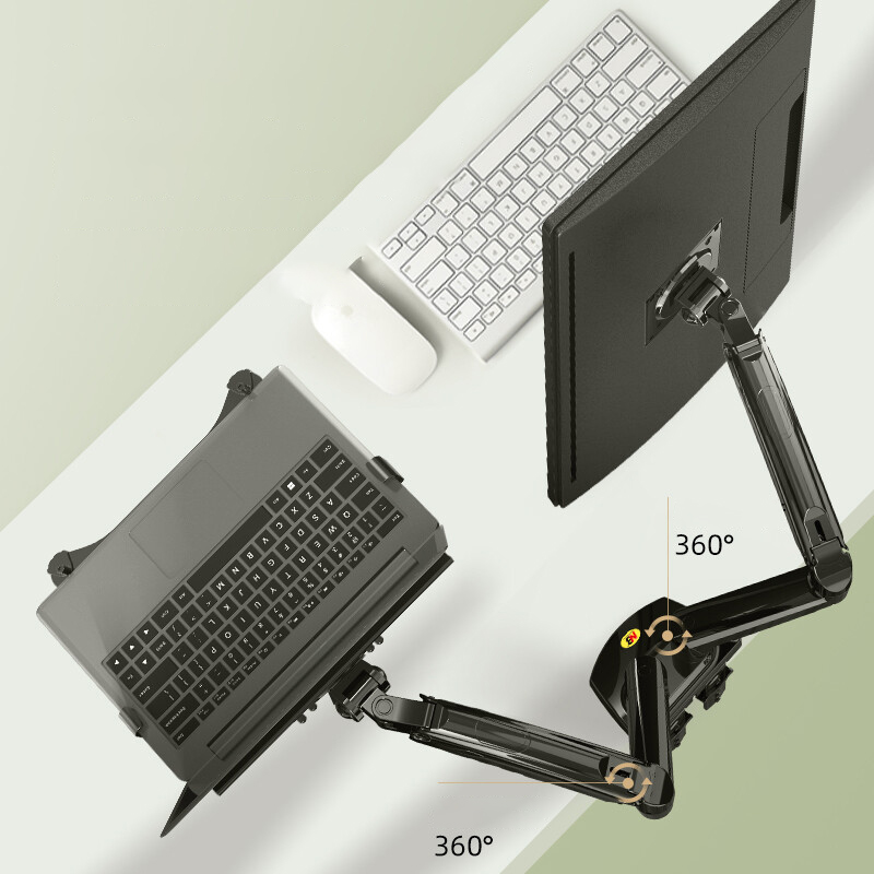 Máy Tính Để Bàn NB F160 + FP-2 - đánh giá và giá Dual Monitor Desk Setup