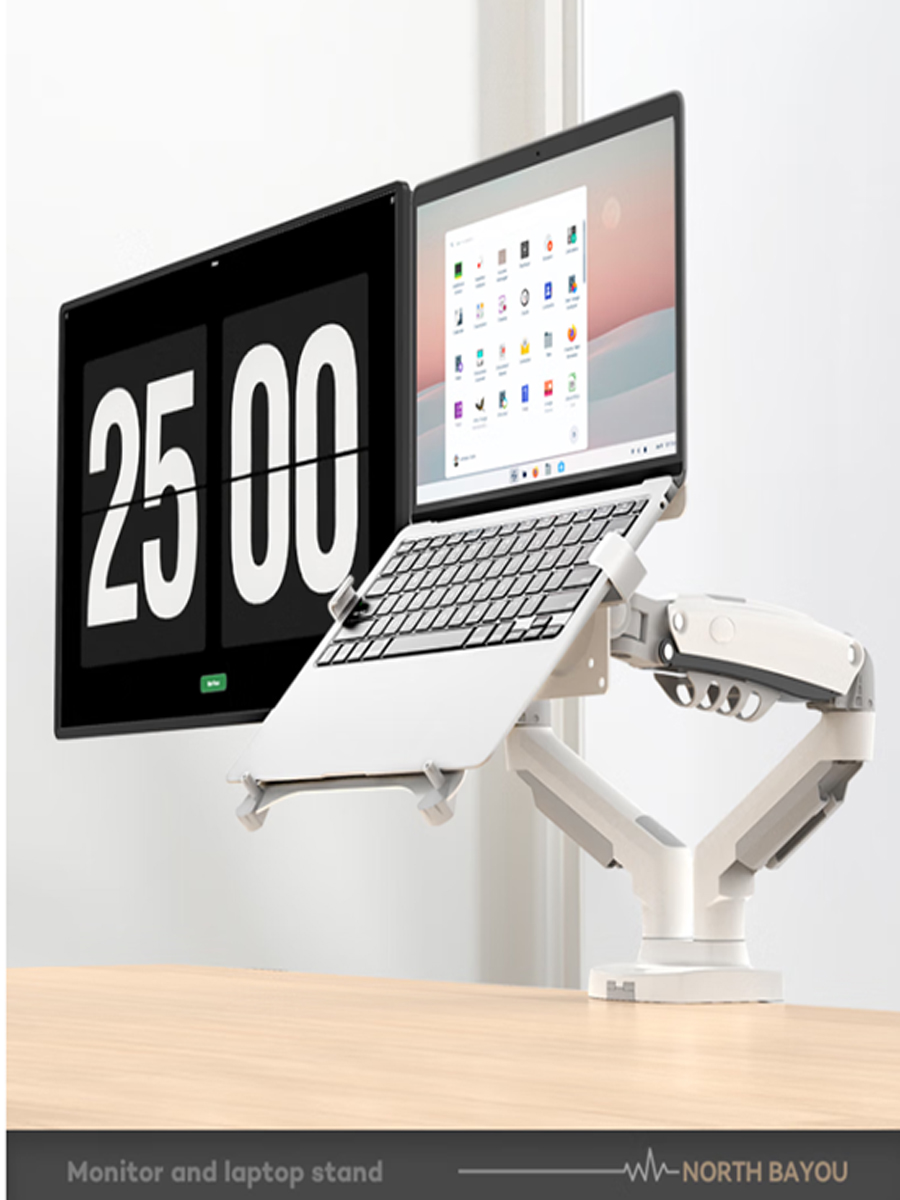 Máy Tính Để Bàn NB F160 + FP-2 - đánh giá và giá Dual Monitor Desk Setup