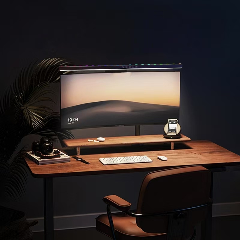 LED Monitor Light Hanging Desk - đánh giá và giá Desk Setup Gaming