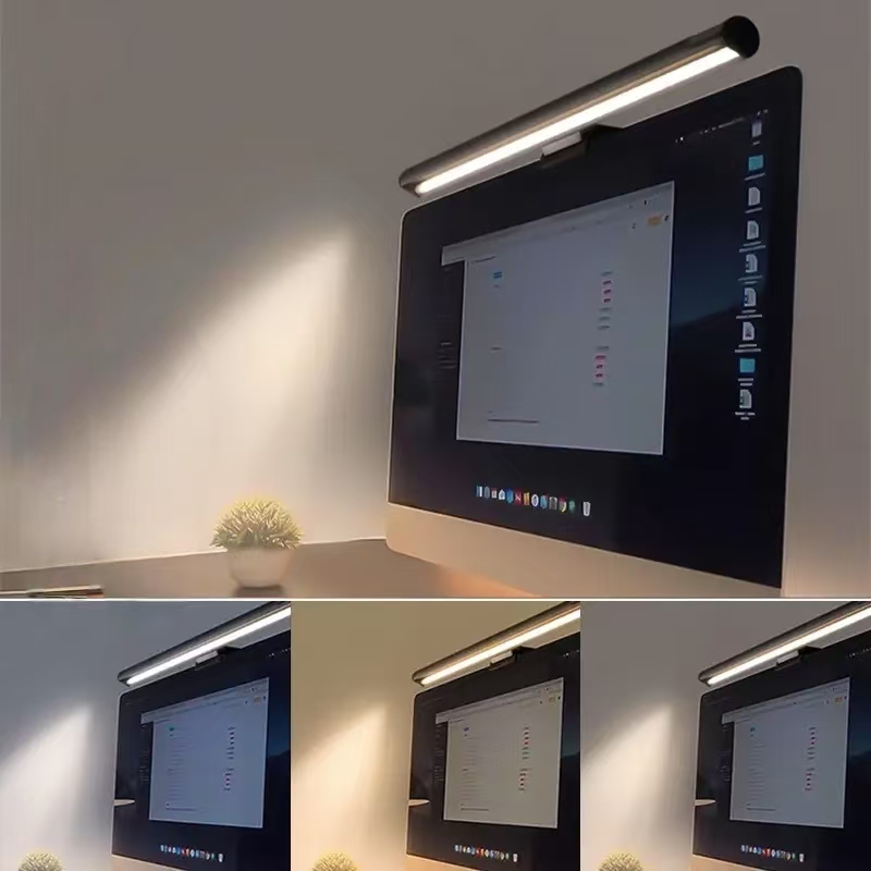 LED Monitor Light Hanging Desk - đánh giá và giá Desk Setup Gaming