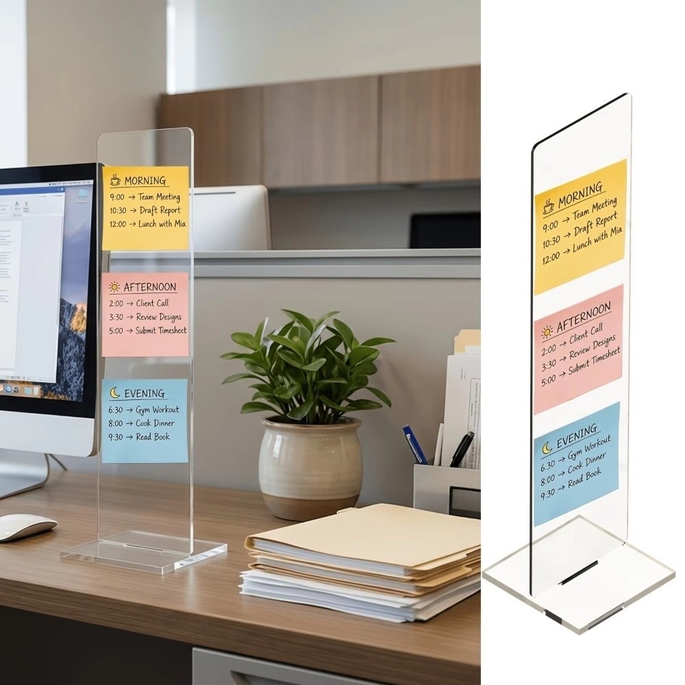 Durable Acrylic Memo Message B - đánh giá và giá Desk Setup Home Office