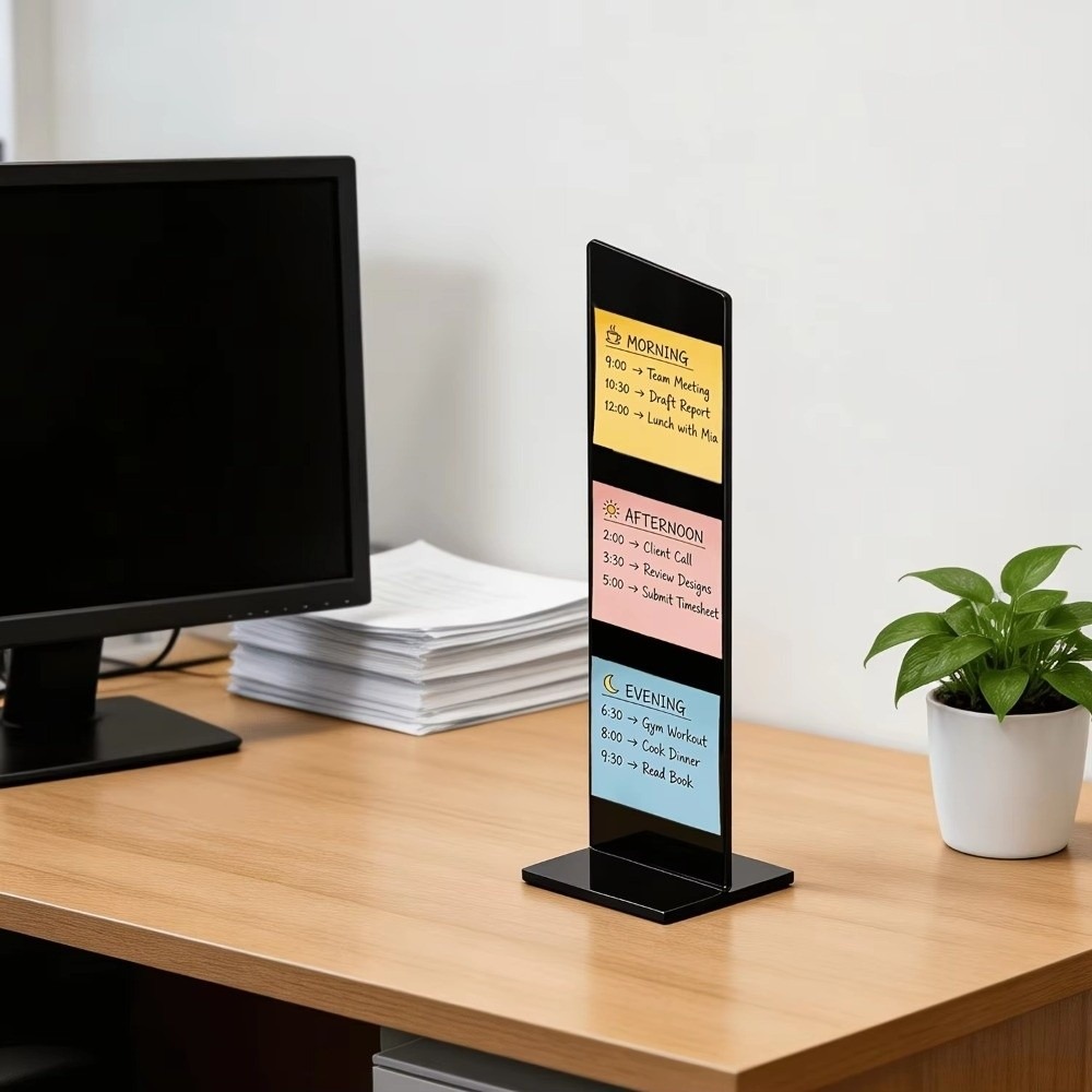 Durable Acrylic Memo Message B - đánh giá và giá Desk Setup Home Office