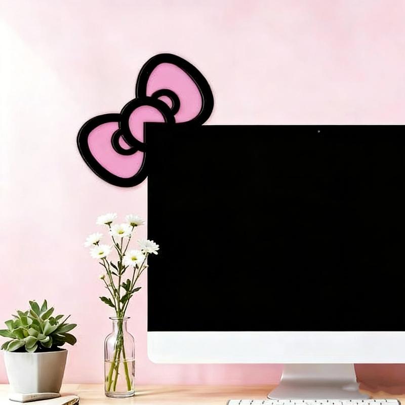 New 1/2Pcs Wooden Bowknot PC A - đánh giá và giá Desk Setup Gaming