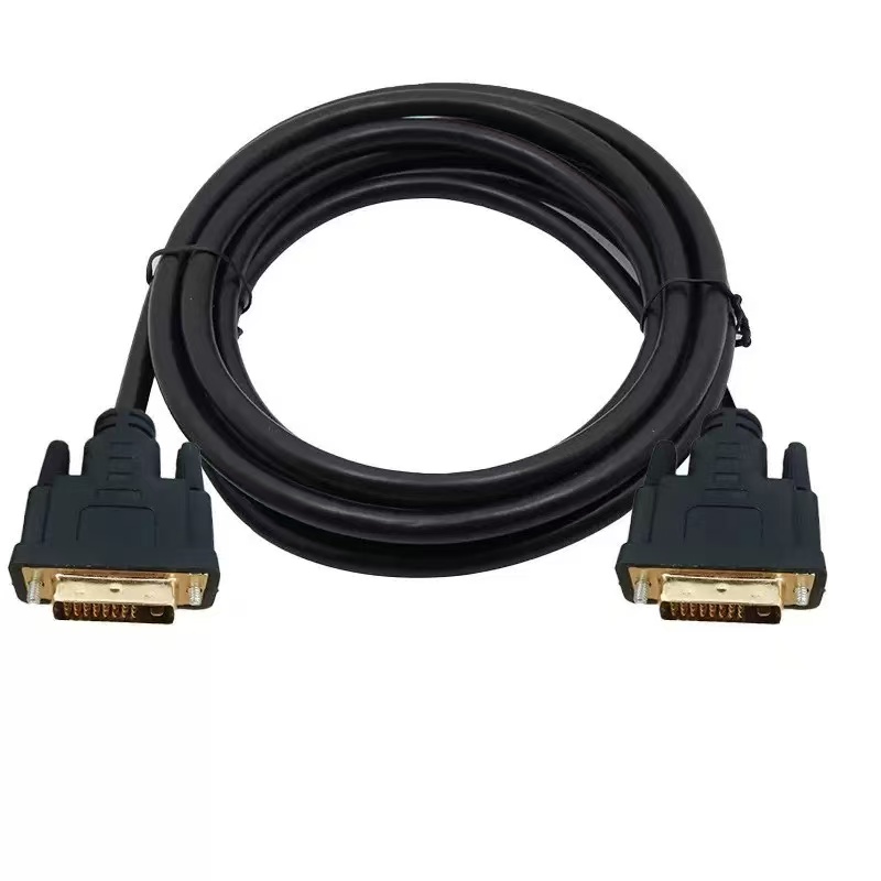 DVI-D Dual Link Cable (25Pin), - đánh giá và giá Dual Monitor Desk Setup