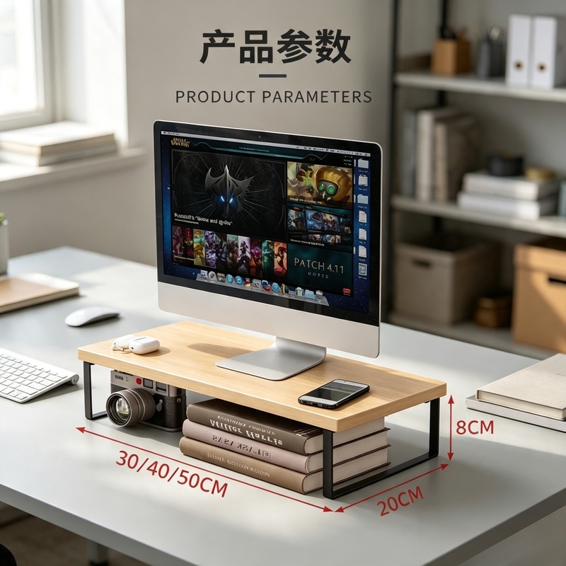 Elevated Desktop Monitor Riser - đánh giá và giá Desk Setup Home Office