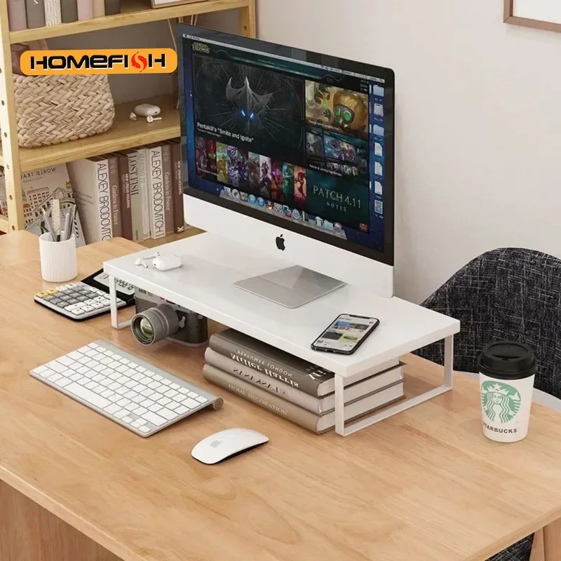 Elevated Desktop Monitor Riser - đánh giá và giá Desk Setup Home Office