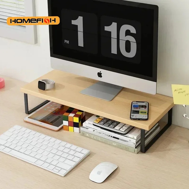 Elevated Desktop Monitor Riser - đánh giá và giá Desk Setup Home Office