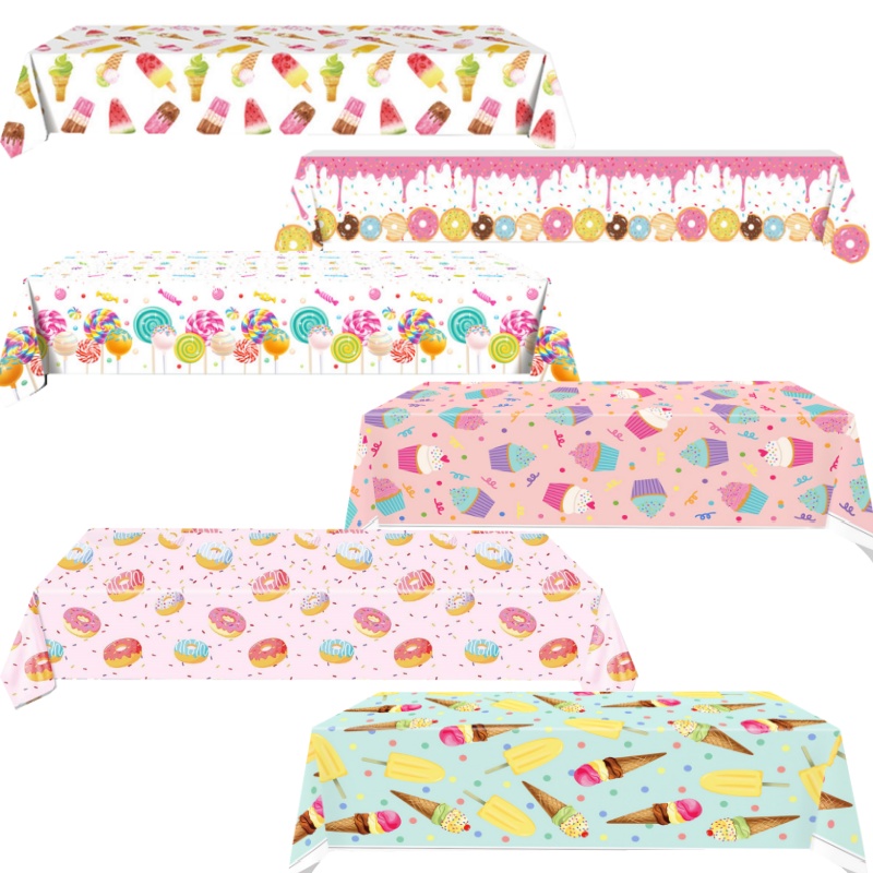 Disposable Tablecloth Lollipop - đánh giá và giá Desk Setup Wallpaper