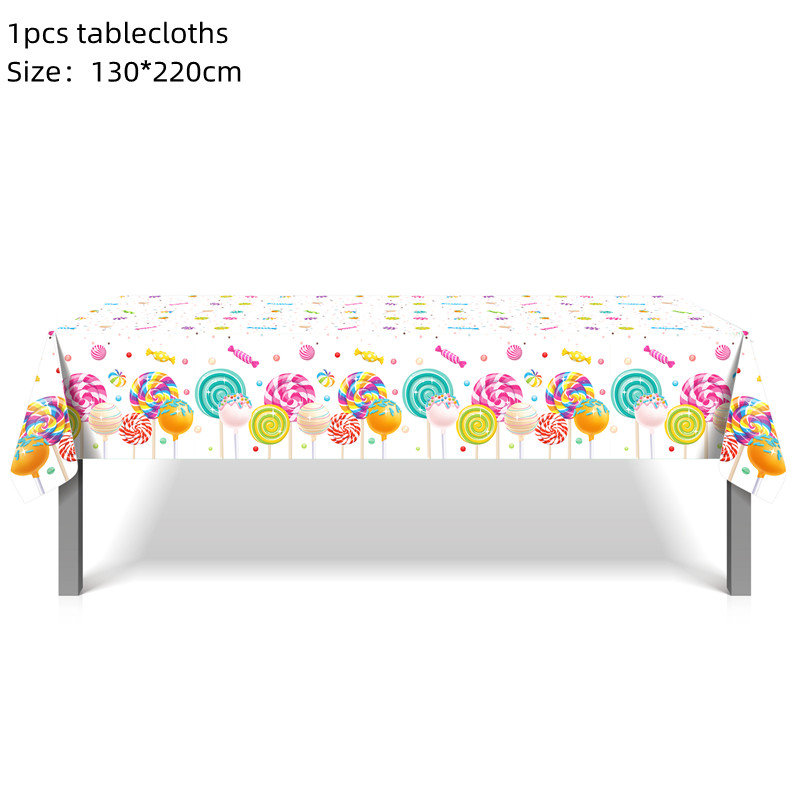 Disposable Tablecloth Lollipop - đánh giá và giá Desk Setup Wallpaper