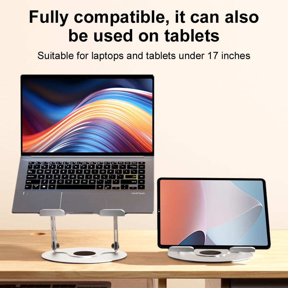 360° Rotating Laptop Stand Adj - đánh giá và giá Desk Setup Home Office