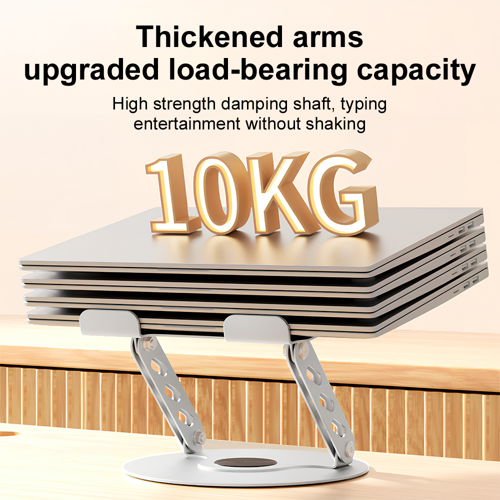360° Rotating Laptop Stand Adj - đánh giá và giá Desk Setup Home Office
