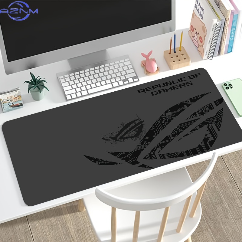 1pc Large Gaming Mouse Pad ROG - đánh giá và giá Desk Setup Gadgets