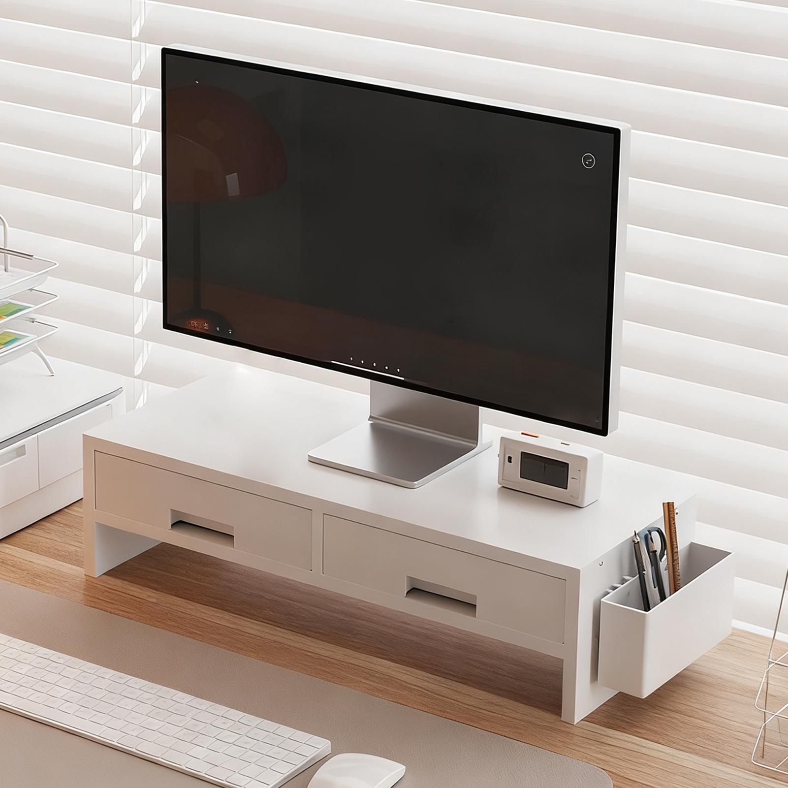 Desk Monitor Stand Riser Doubl - đánh giá và giá Desk Setup Home Office