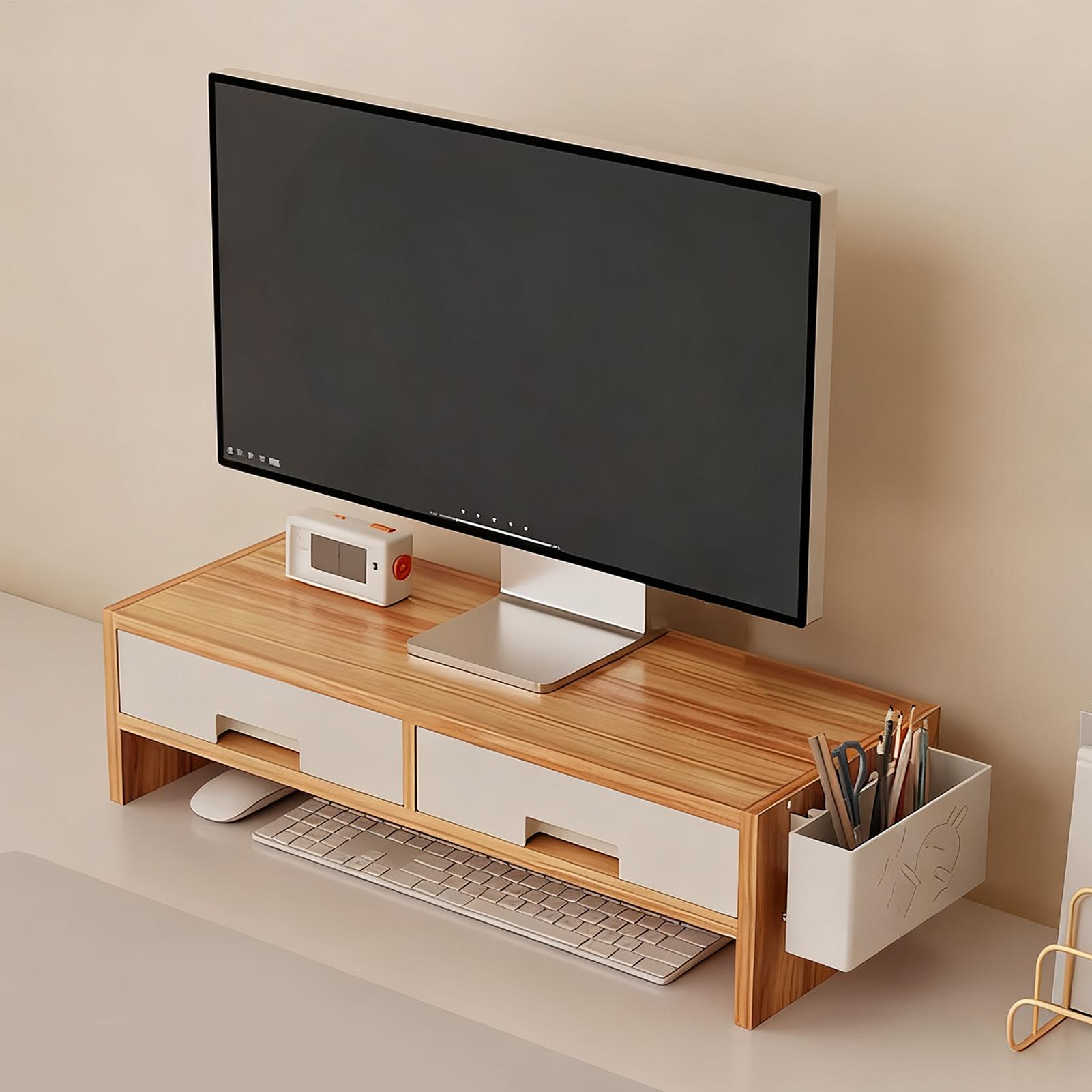 Desk Monitor Stand Riser Doubl - đánh giá và giá Desk Setup Home Office