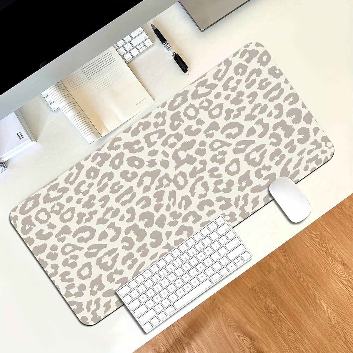 XL/XXL Computer Keyboard and M - đánh giá và giá Desk Setup Brown