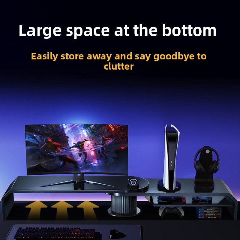 Gaming Dual Monitor Stand Offi - đánh giá và giá Dual Monitor Desk Setup