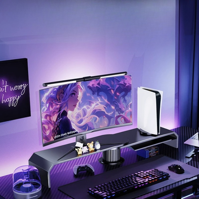 Gaming Dual Monitor Stand Offi - đánh giá và giá Dual Monitor Desk Setup