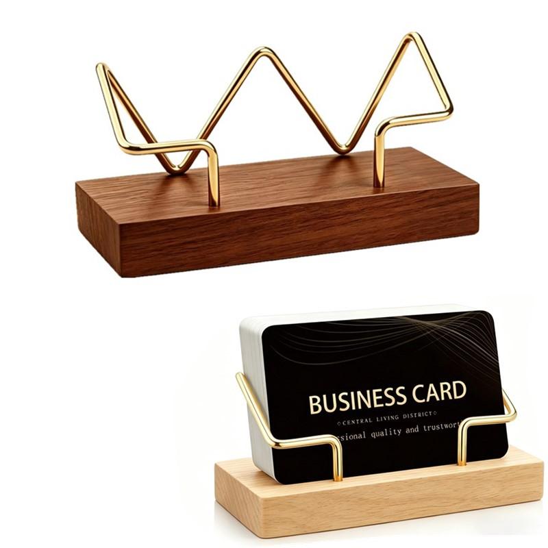 【A8】Wooden Business Card Holde - đánh giá và giá Desk Setup Home Office