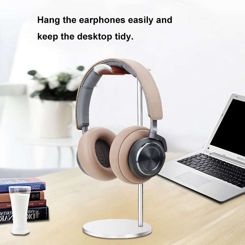 Curved Aluminum Headphone Stan - đánh giá và giá Desk Setup Gaming