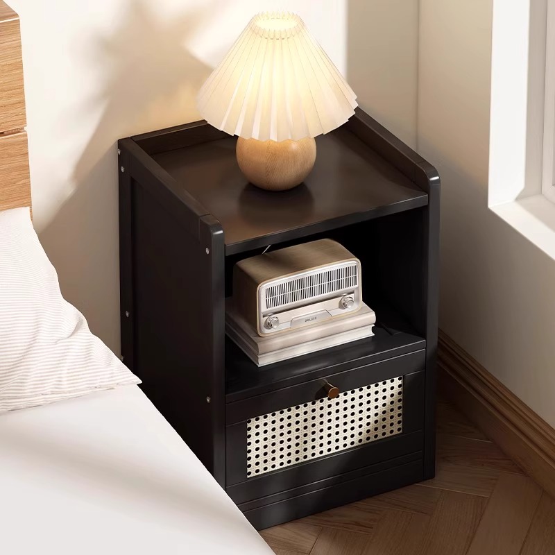 Bamboo Floor Bedside Cabinet,  - đánh giá và giá Drawer Organizer Bamboo