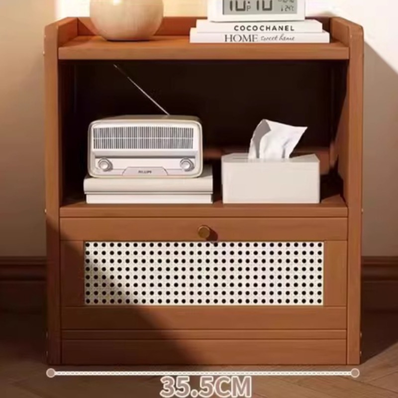 Bamboo Floor Bedside Cabinet,  - đánh giá và giá Drawer Organizer Bamboo