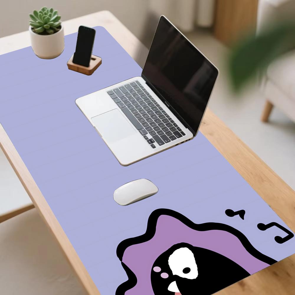 Playmat Cute Purple Expression - đánh giá và giá Desk Setup Gadgets