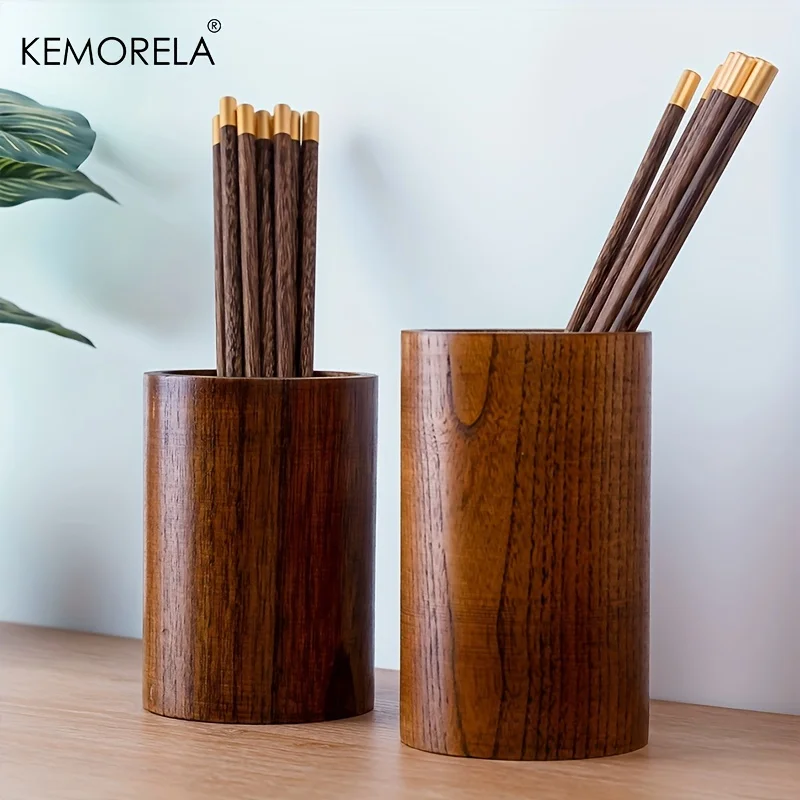 1PCS Wooden Chopsticks Holder  - đánh giá và giá Drawer Organizer Bamboo
