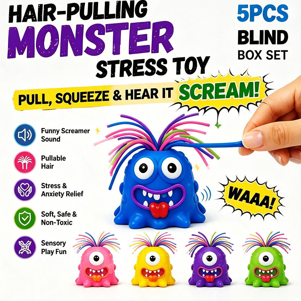 Viral Screaming Monster Hair P - đánh giá và giá Desk Setup Gadgets