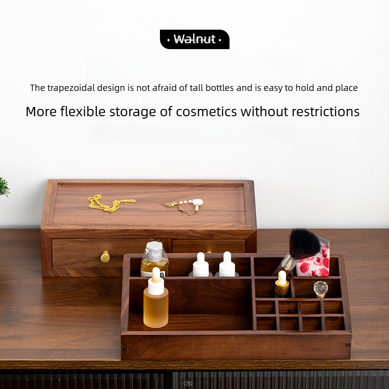 Solid Wood Double Layer Organi - đánh giá và giá Drawer Organizer Bamboo