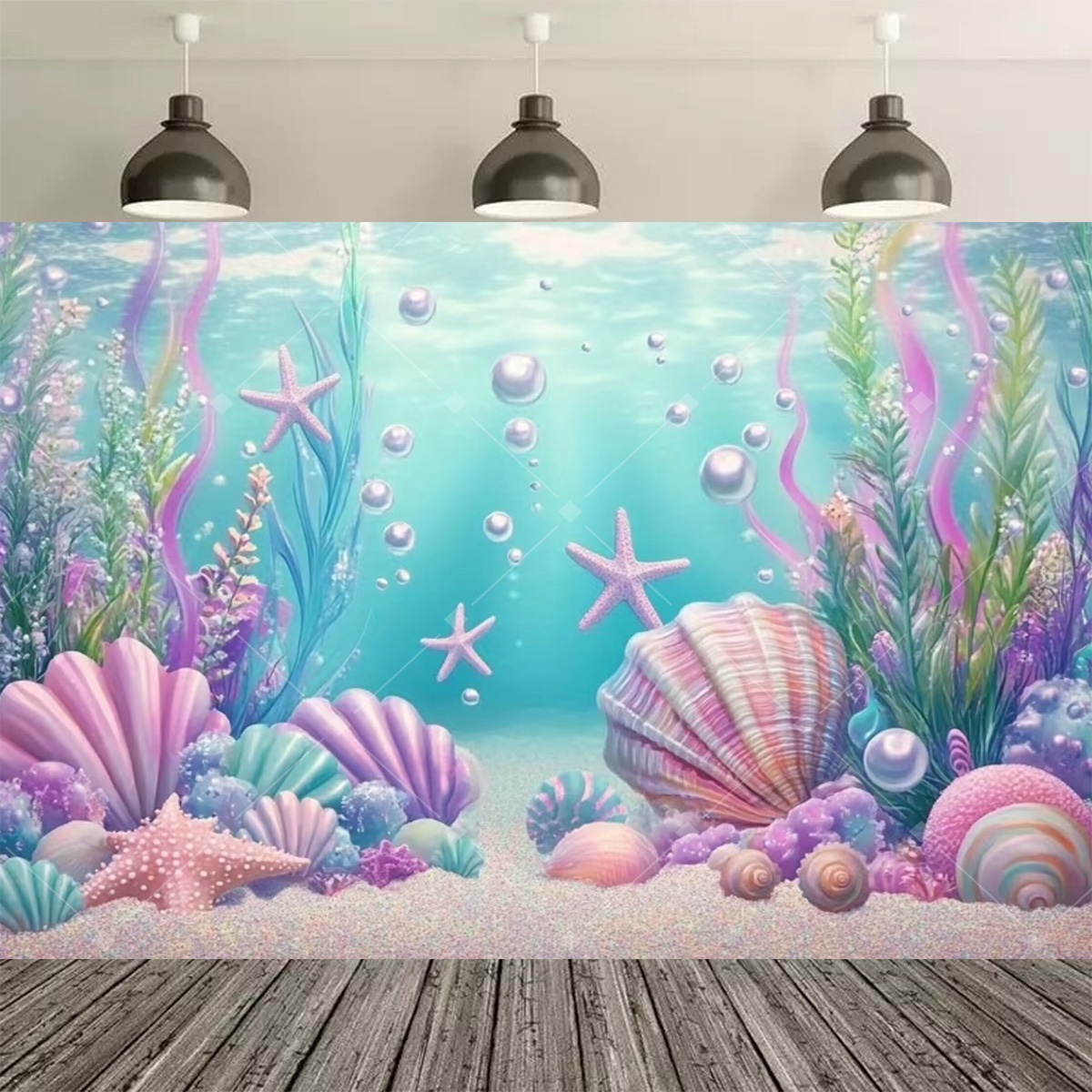 Underwater World Mermaid Birth - đánh giá và giá Desk Setup Girl