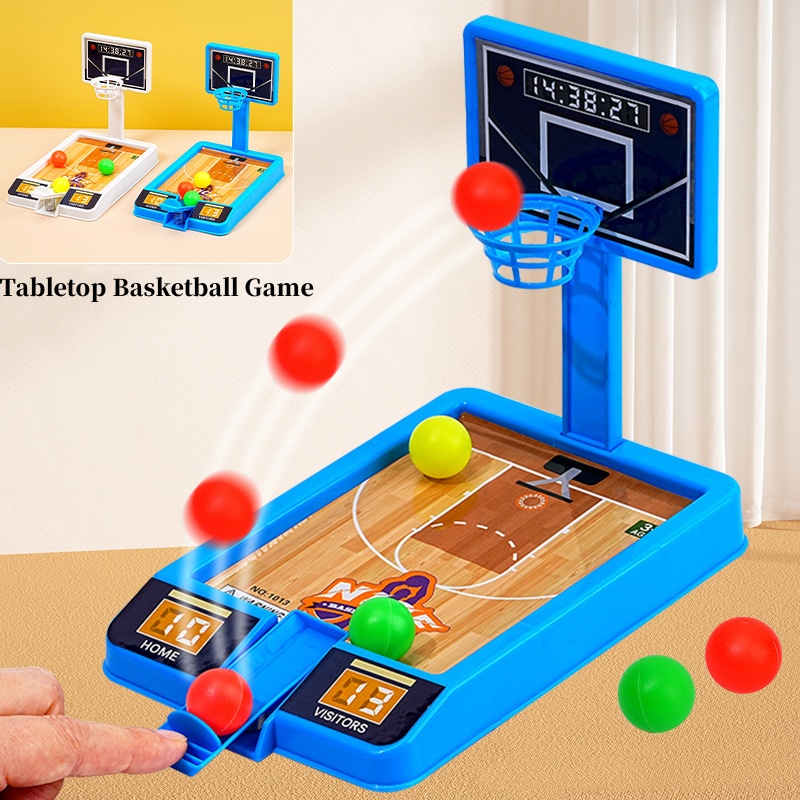 Mini Basketball Finger Shootin - đánh giá và giá Desk Setup Girl