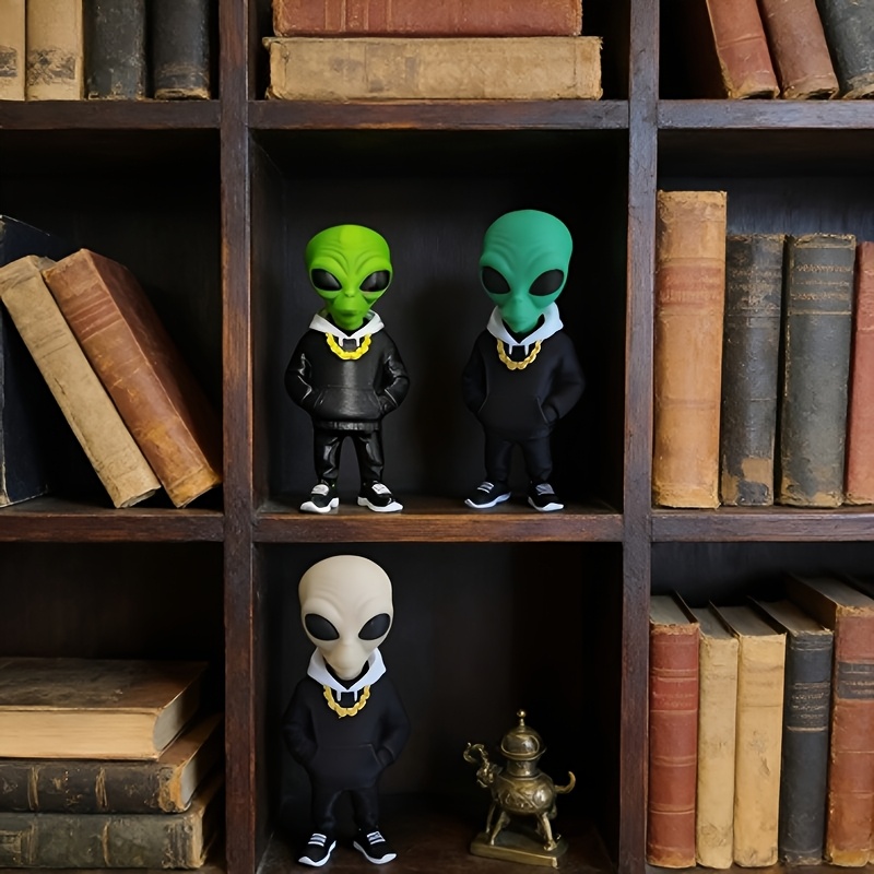 1 Piece Green Alien Figure wit - đánh giá và giá Desk Setup Home Office