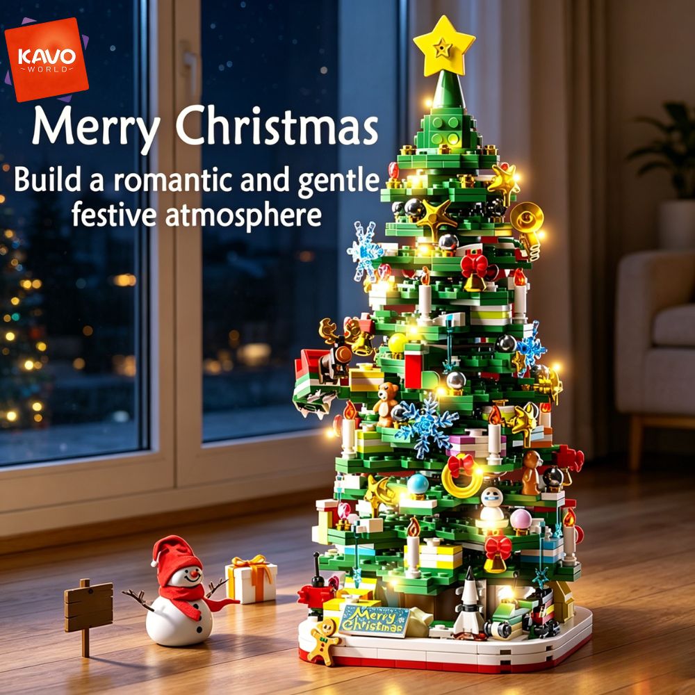 KAVOWORLD 1024pcs Christmas Tr - đánh giá và giá Desk Setup Lighting Ideas