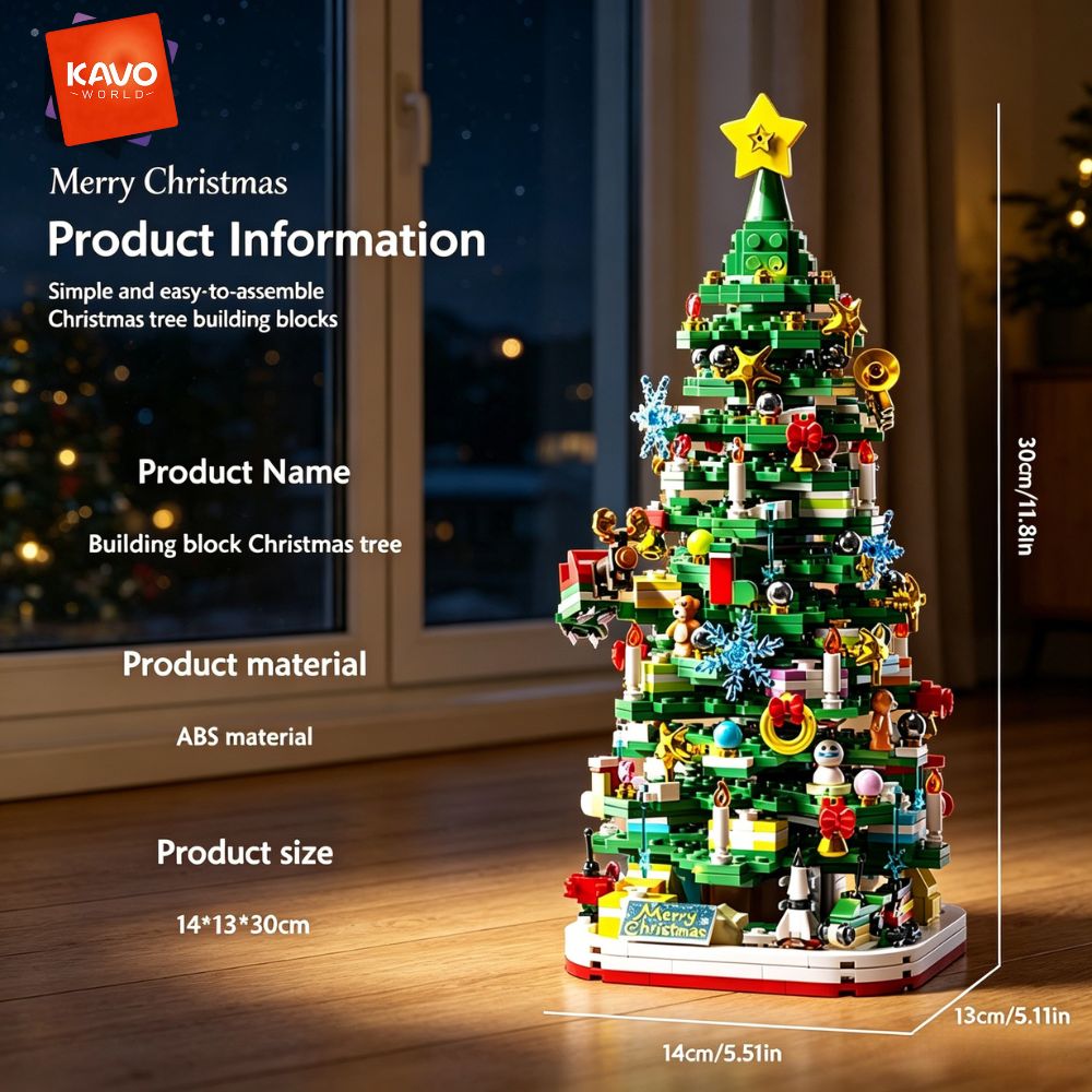 KAVOWORLD 1024pcs Christmas Tr - đánh giá và giá Desk Setup Lighting Ideas