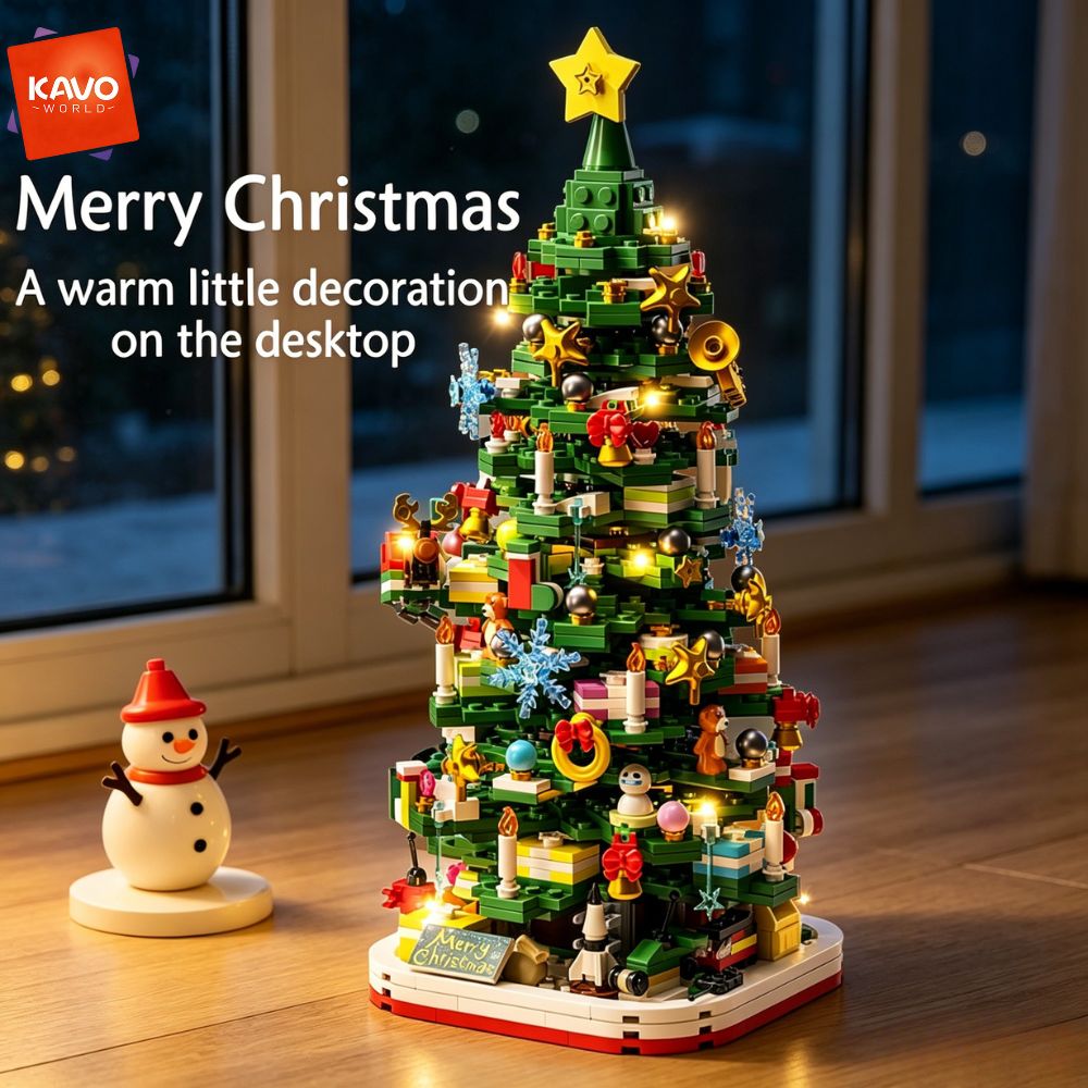 KAVOWORLD 1024pcs Christmas Tr - đánh giá và giá Desk Setup Lighting Ideas