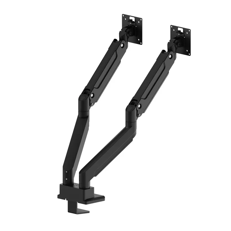 Dual Arm Monitor Mount Heavy D - đánh giá và giá Dual Monitor Desk Setup