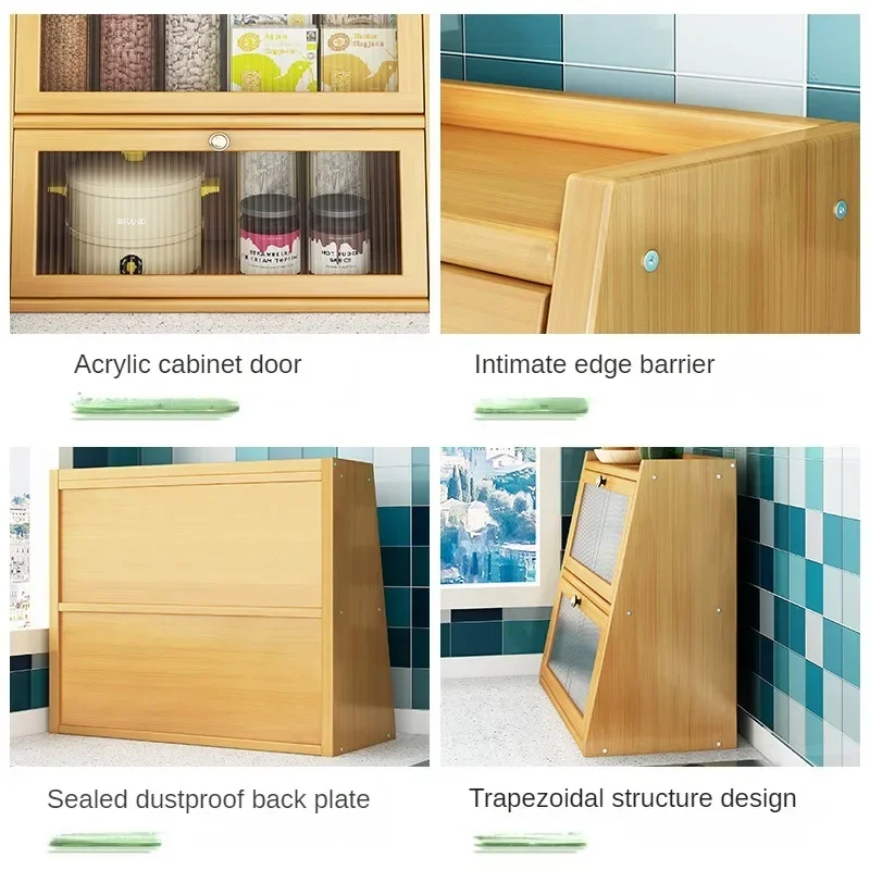 Bamboo Kitchen Storage Cabinet - đánh giá và giá Drawer Organizer Bamboo