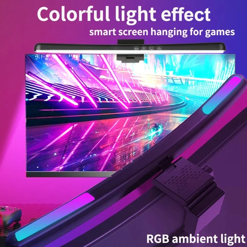 Computer Monitor Light Bar RGB - đánh giá và giá Desk Setup Gaming